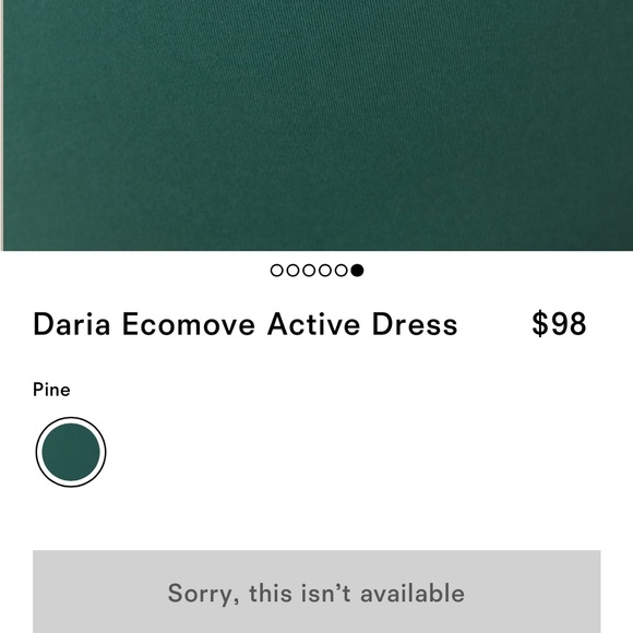 REFORMATION Daria Ecomove Active Dress Green M - Picture 6 of 8